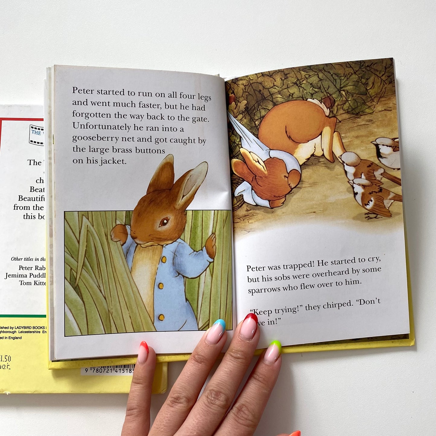 Vintage 1992 + 1993 ladybird set of two books.