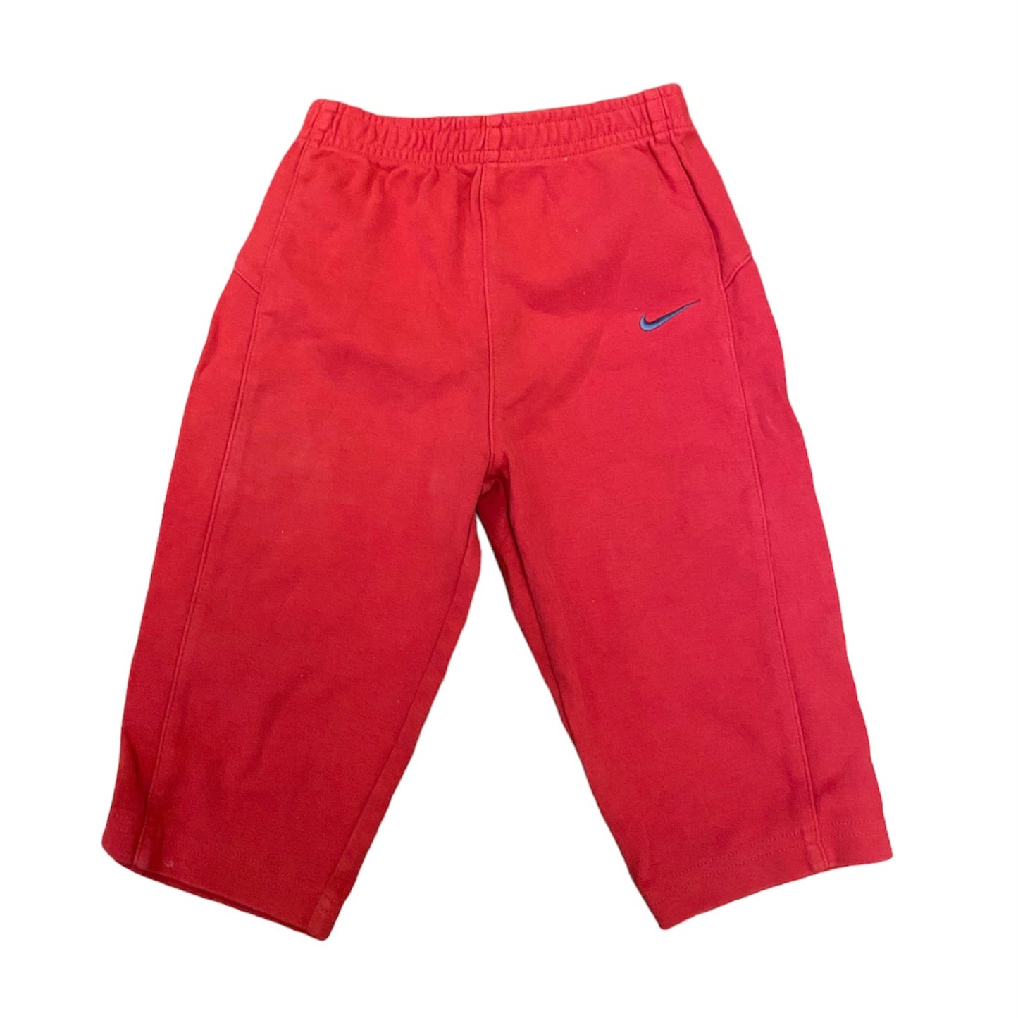 Vintage Nike red jogging pants / trousers 12-18 months.