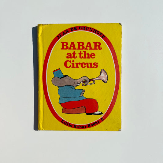 Vintage 1971 Babar book. Condition as shown