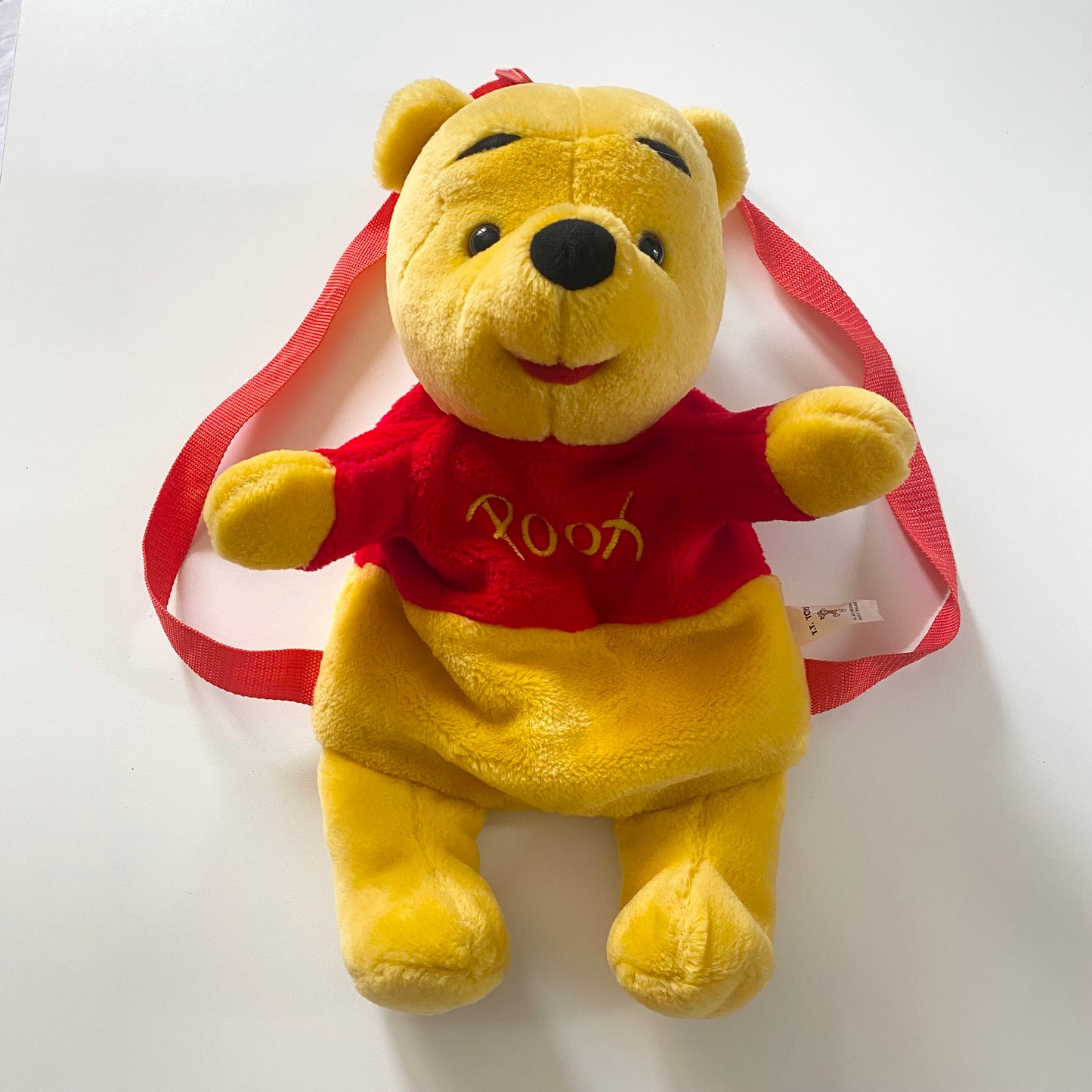 Vintage Winnie the Pooh soft toy rucksack