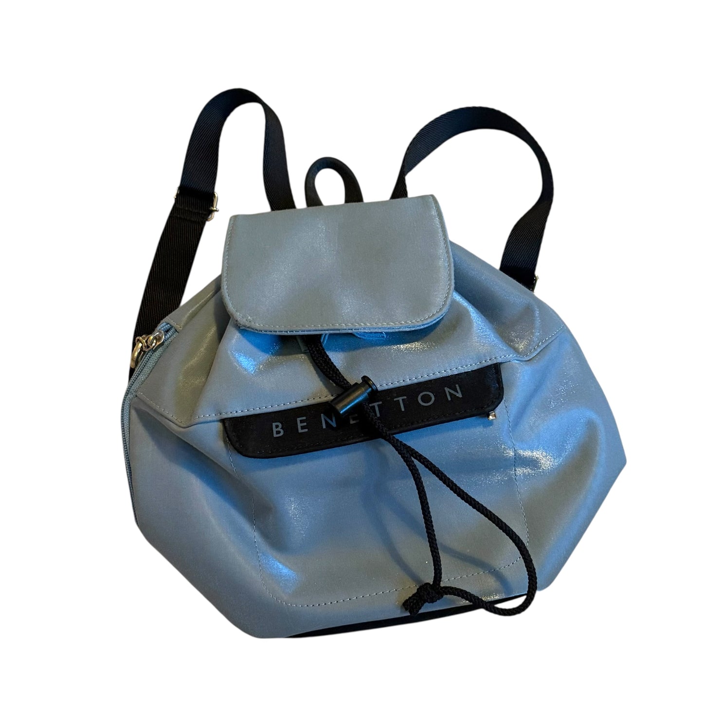 Vintage 90s Benetton blue rucksack