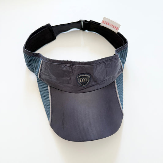 Vintage Y2K Elle sporty visor hat. Navy blue has some small marks.