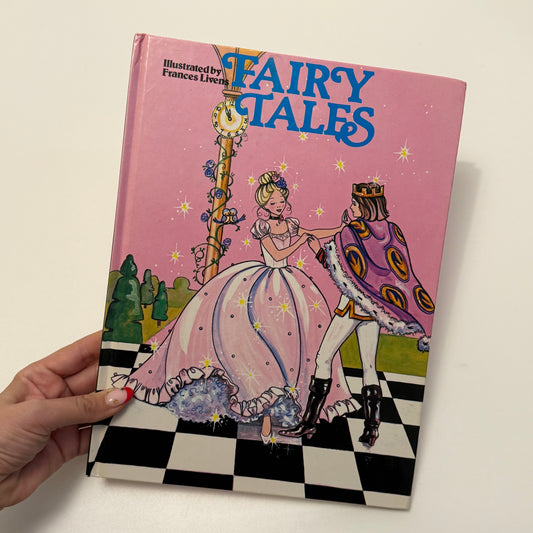 Vintage 1978 fairy tales a4 book