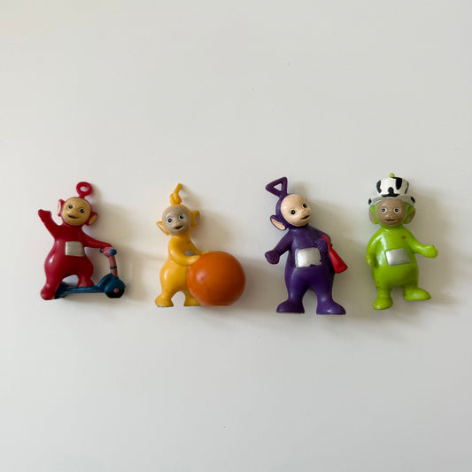 Vintage set of Teletubbies figurines