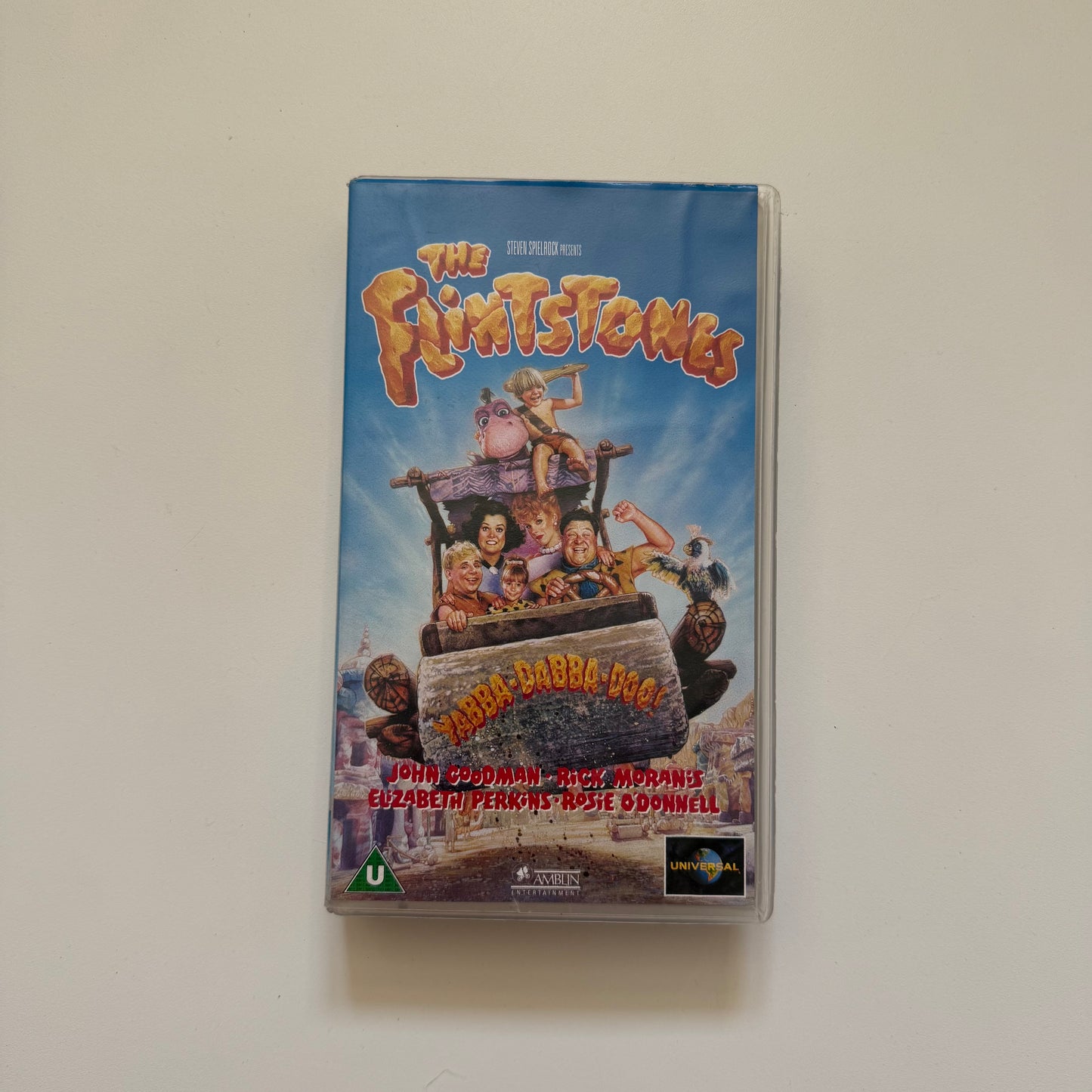 Vintage 1994 the flintstones vhs tape