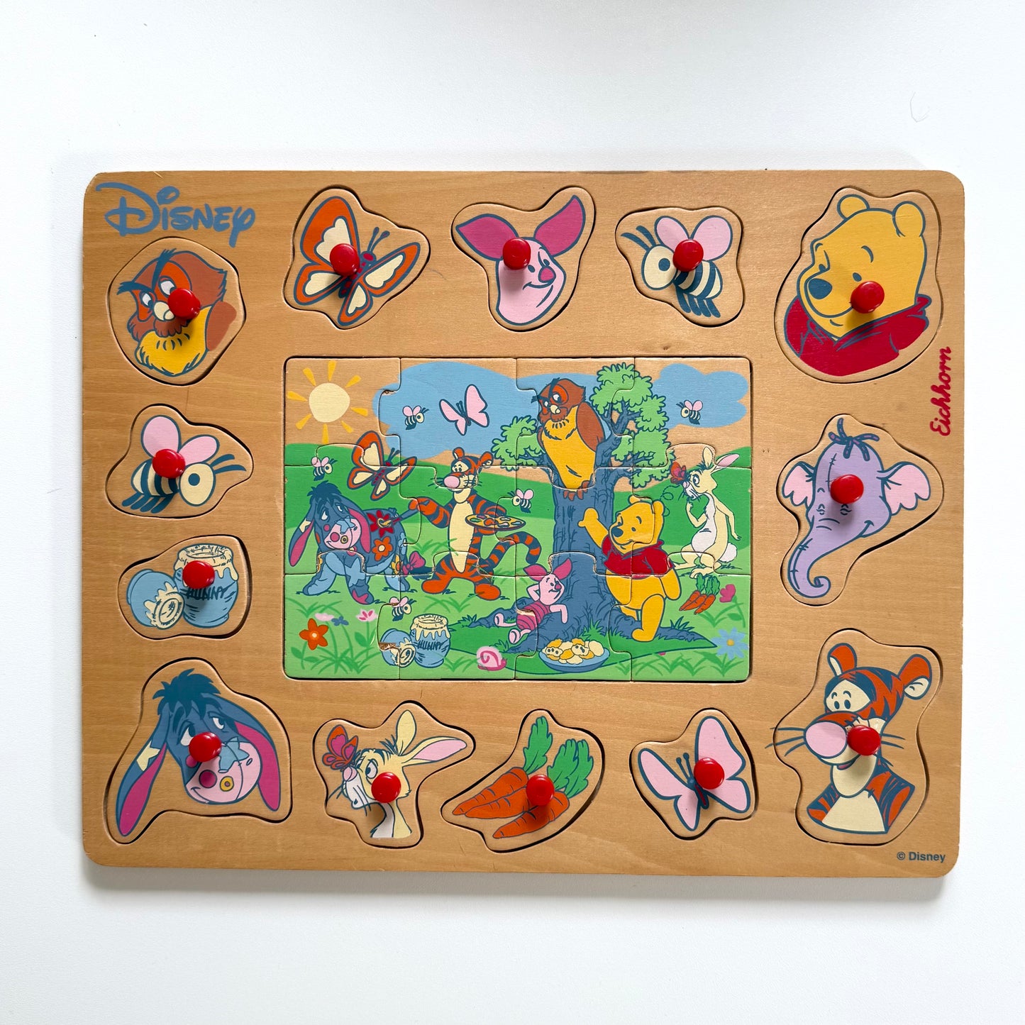 Wooden Winnie the Pooh toddler puzzle