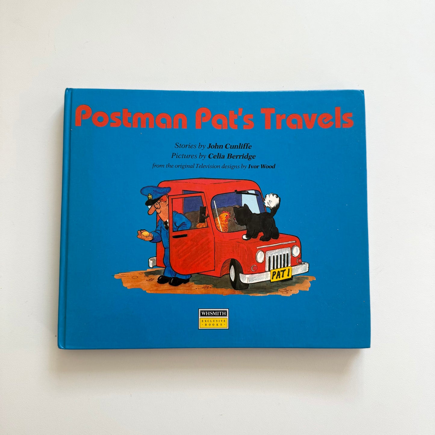Vintage hardback 1987 postman Pat book