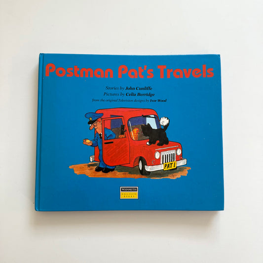 Vintage hardback 1987 postman Pat book