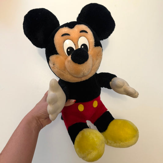 Vintage Mickey Mouse plush