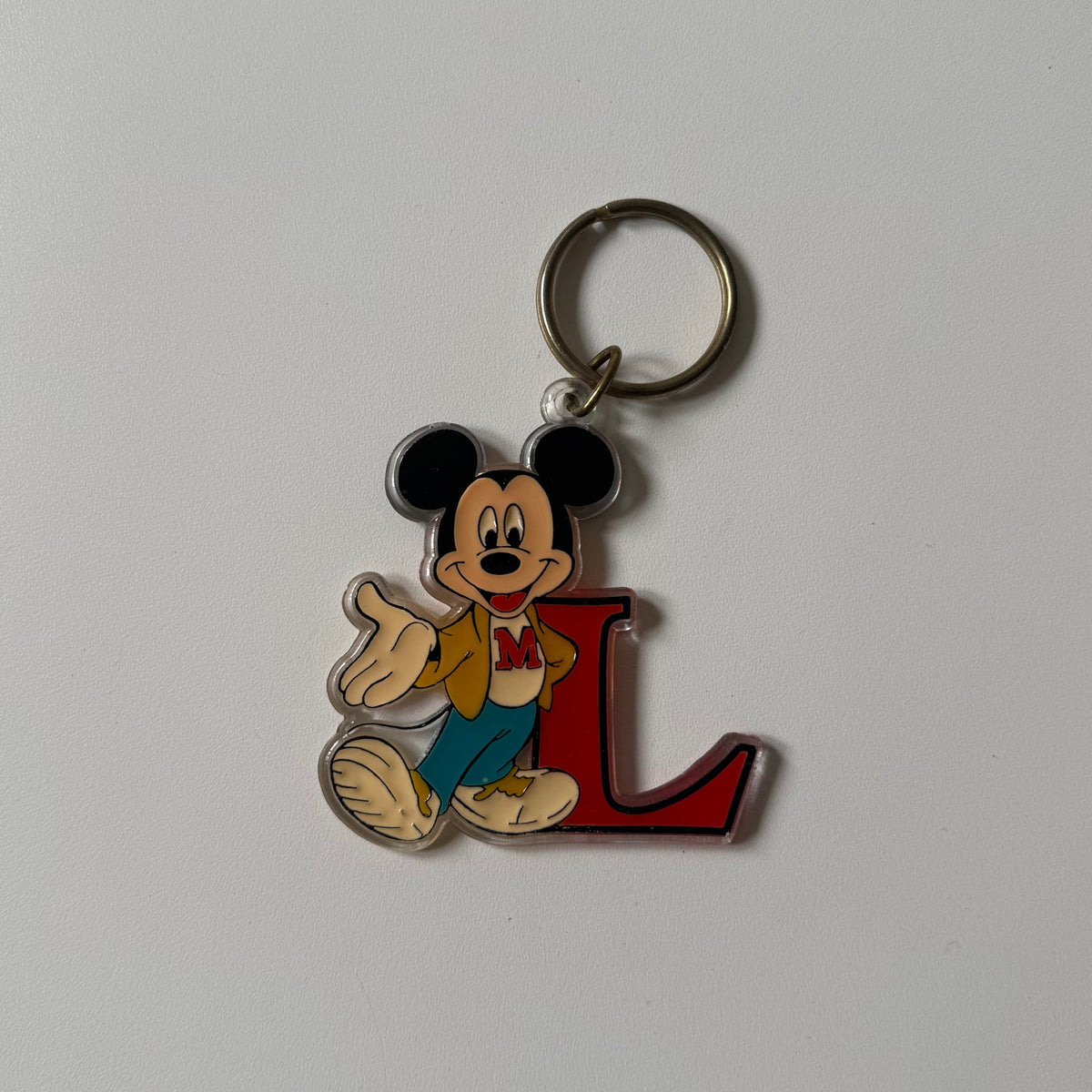 Vintage Mickey Mouse keyring