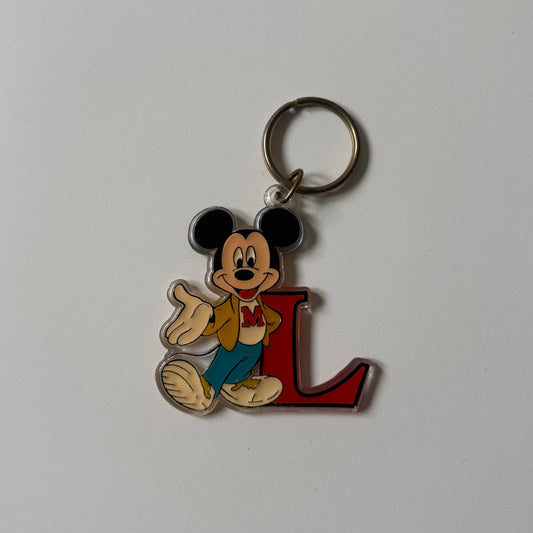 Vintage Mickey Mouse keyring