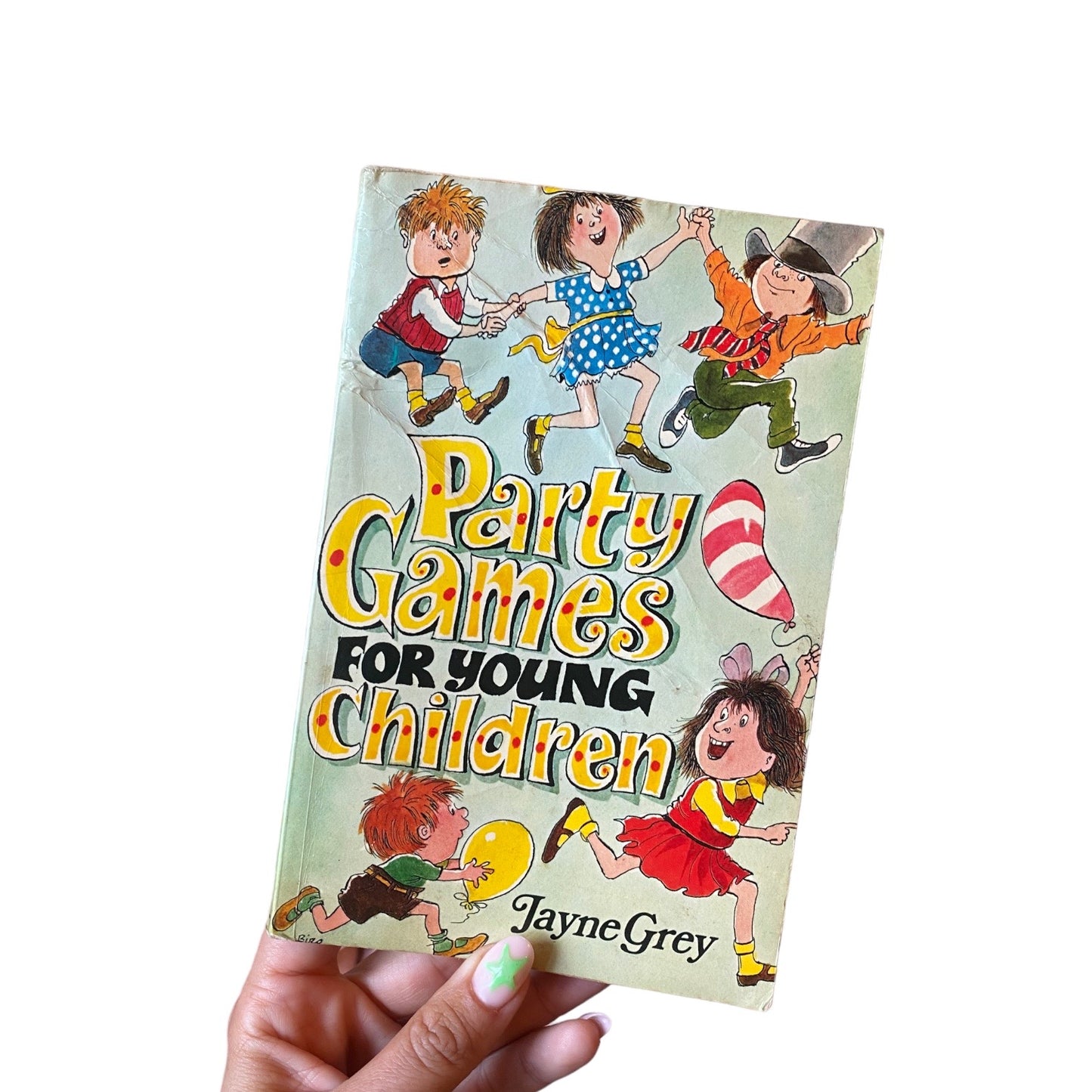 Vintage 1976 party games paper back