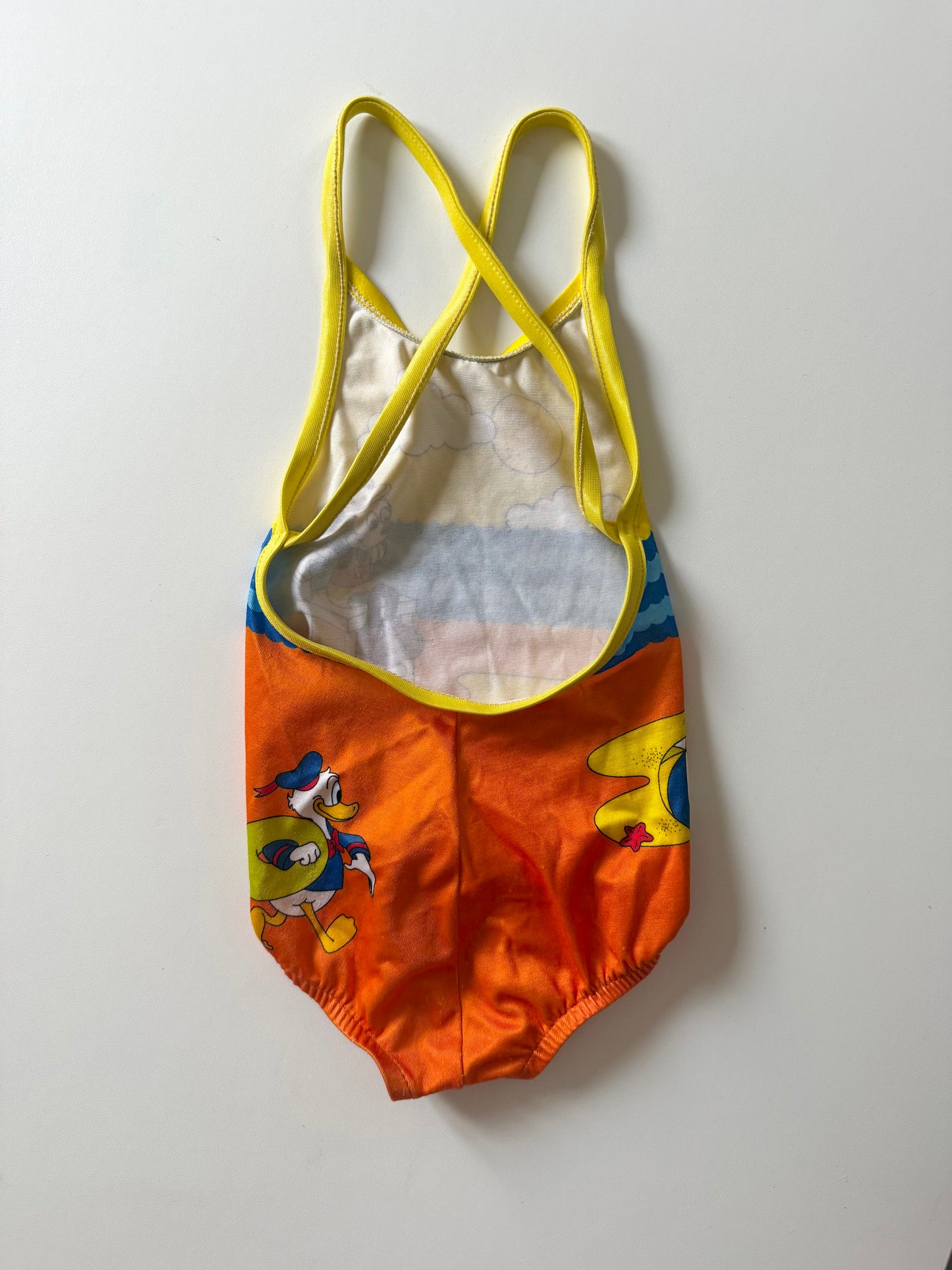 Vintage Disney Mickey Mouse swimsuit. Size 2-3 years