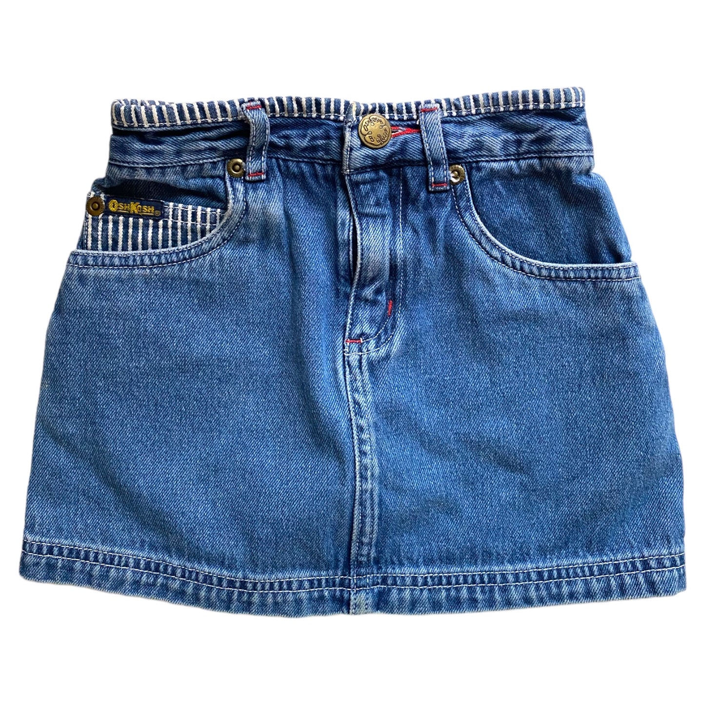 Vintage Oshkosh denim skirt 3 years