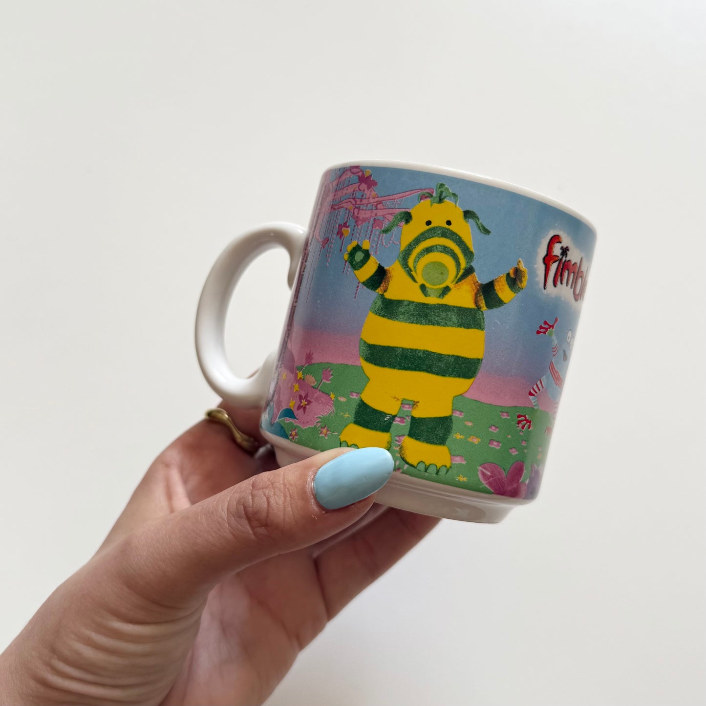 Vintage 2002 fimbles ceramic mug