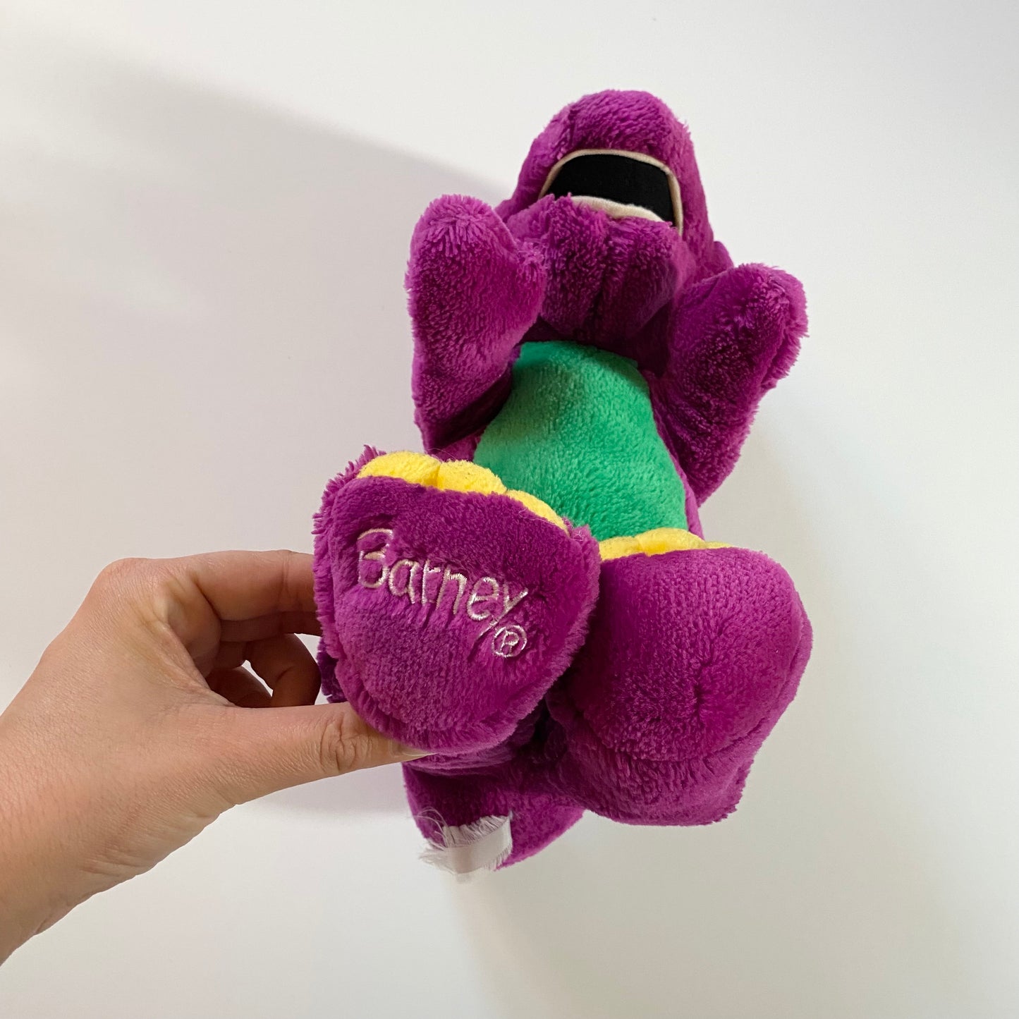 Vintage Barney the bear soft toy