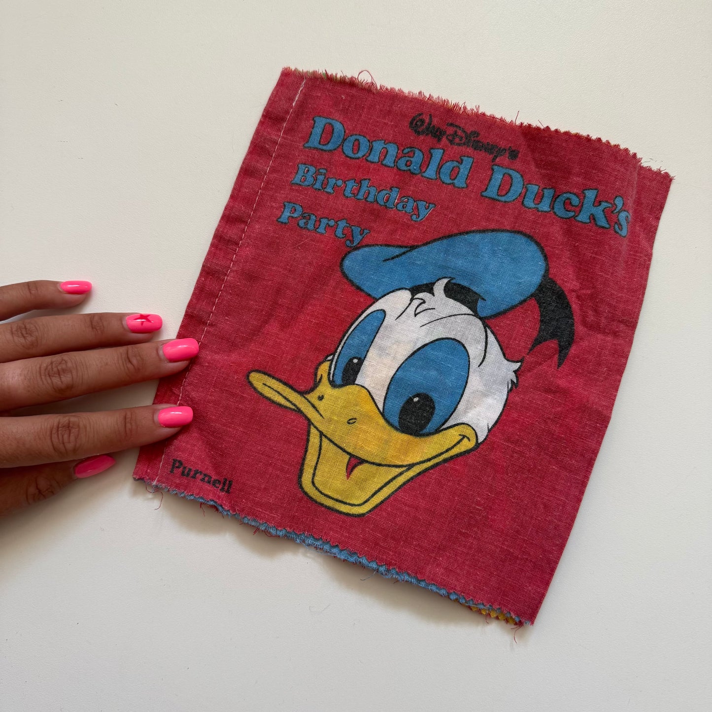 Vintage 1984 disney cloth book