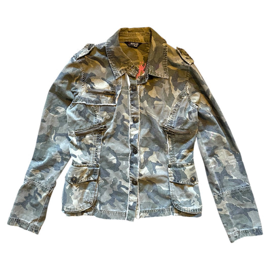 Vintage Y2K Morgan de toi camo jacket. Size approx 8-10