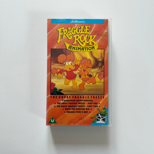Vintage 1987 Fraggle rock vhs tape