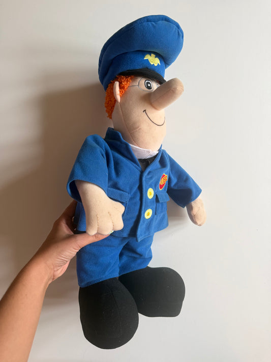 2008 Postman Pat plush toy. Medium size!