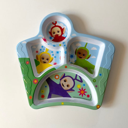 Vintage 1996 Teletubbies plate