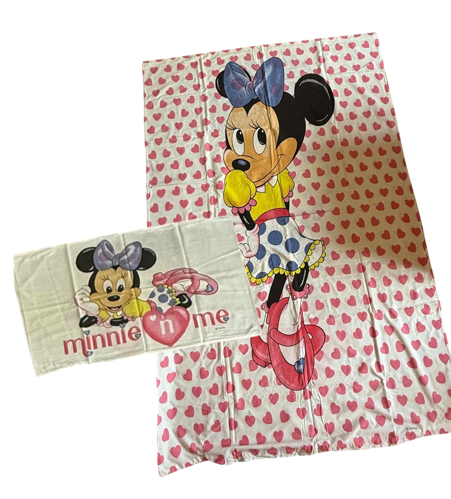 Vintage Minnie Mouse single duvet cover