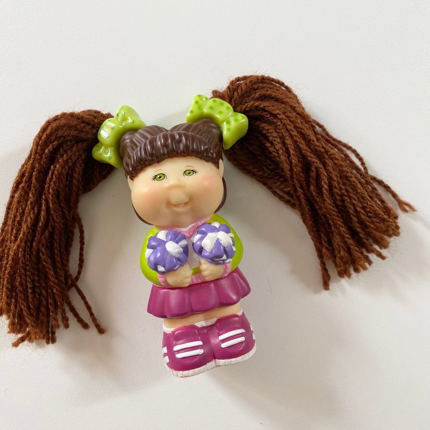 Vintage 2005 mega bloks Cabbage Patch Kids cheerleader figure