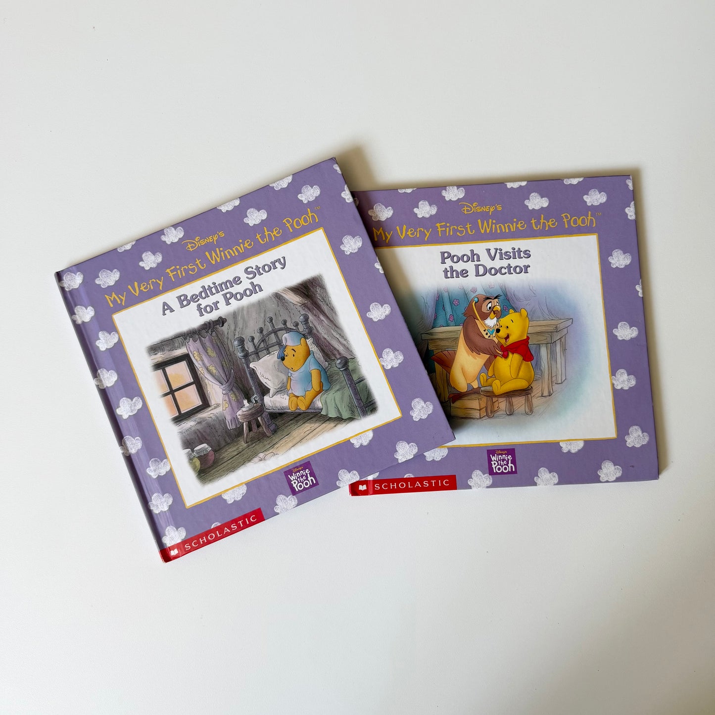 Set of two vintage 1999 Winnie the Pooh books.