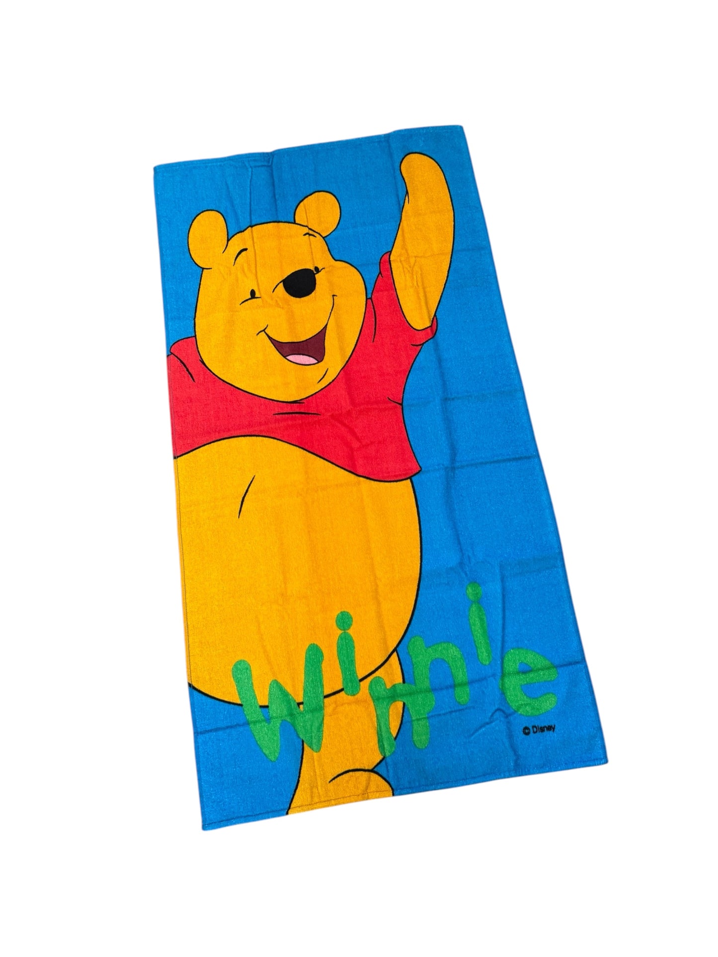 Brand new ( but old!) vintage Winnie the Pooh beach towell