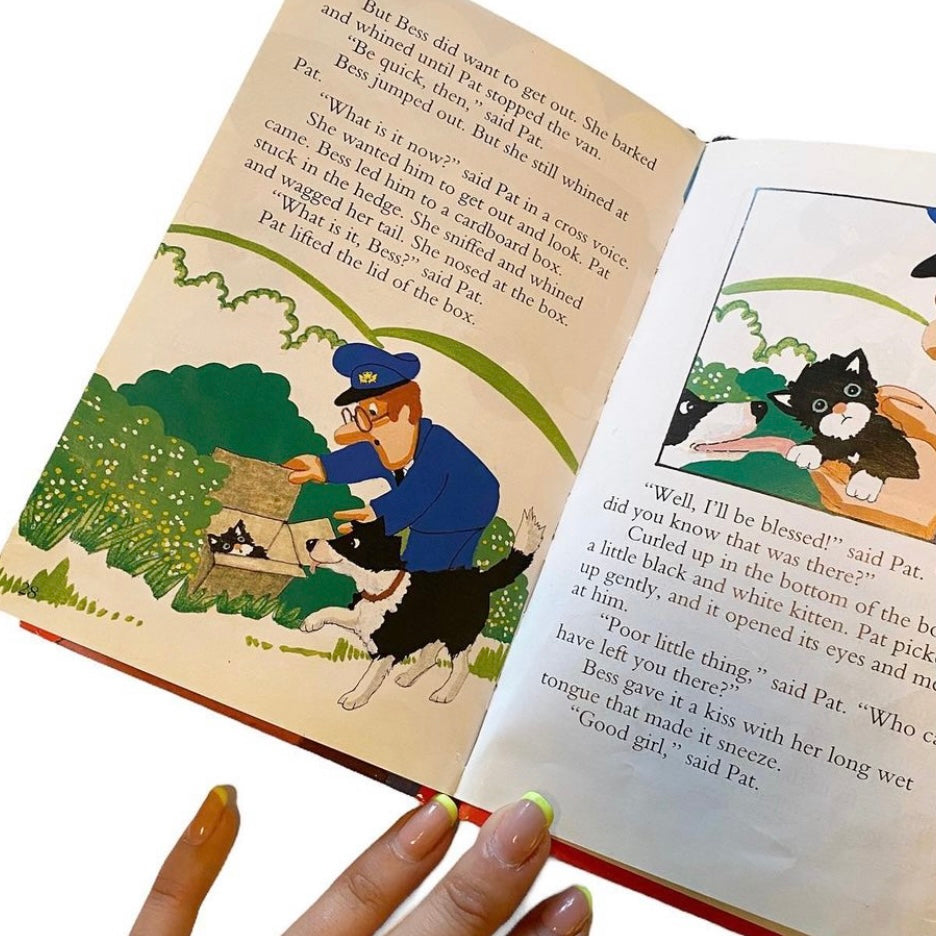 Vintage 1996 hardback Postman Pat book