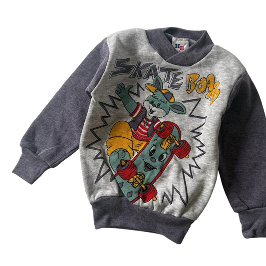 Vintage skate board sweatshirt BNWT. Size approx 12-18 months
