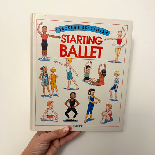 Vintage 1992  usborne ballet book.