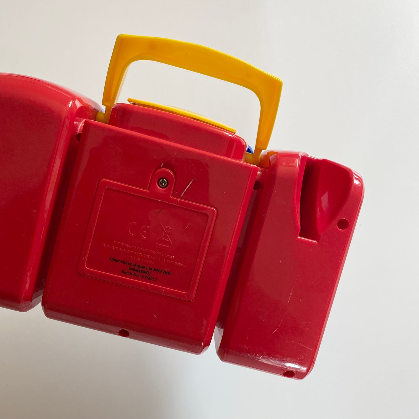 Chad valley colourblock my first cd player toy. Needs new batteries