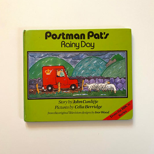 Vintage 1982 postman Pat book