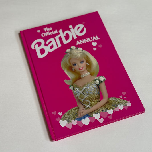 Vintage 1998 a4 Barbie annual