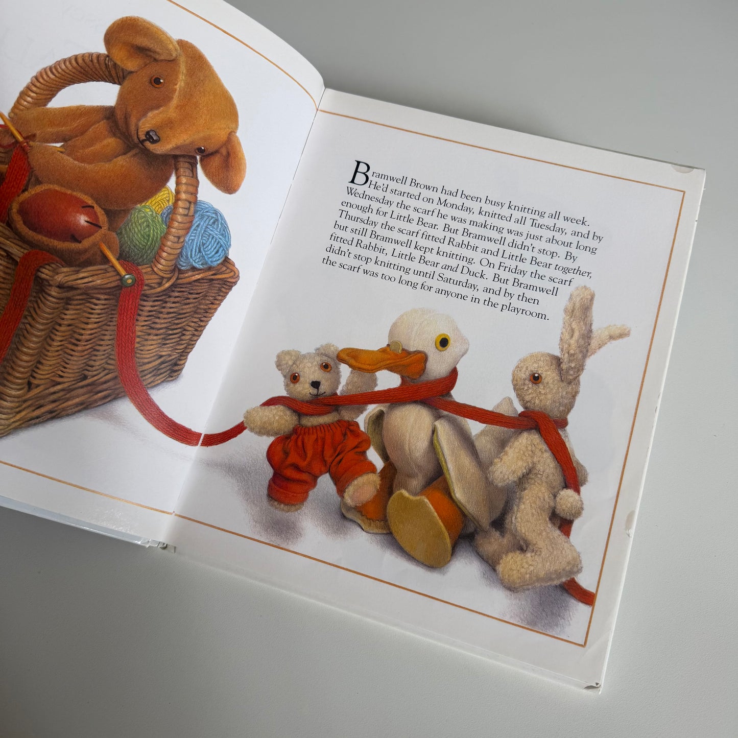 Vintage 1990 Jane Hissey book