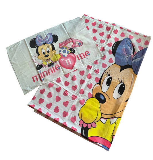 Vintage Minnie Mouse single duvet cover