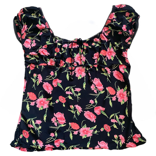 Vintage Y2K Etam floral top. Size 10-12