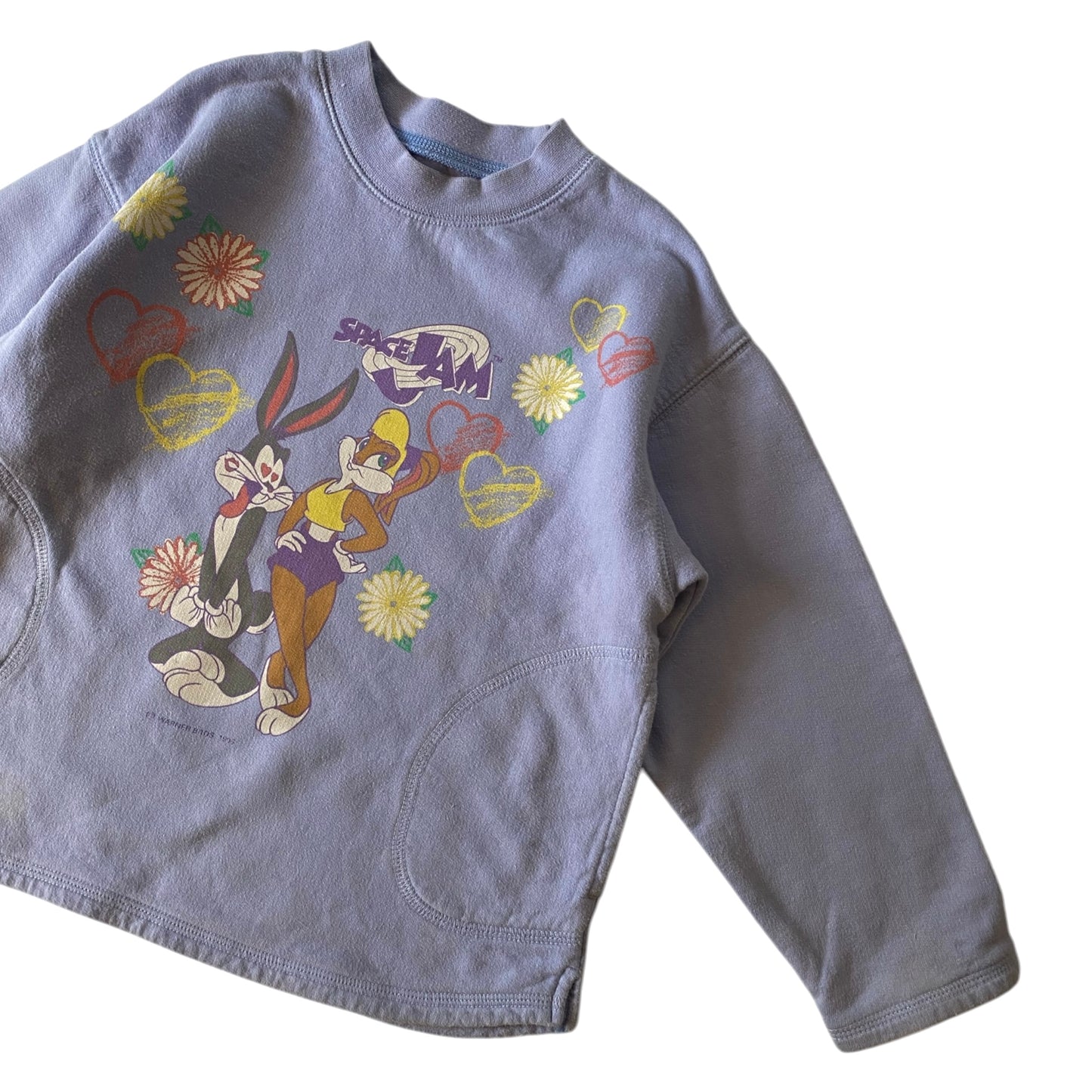 Vintage mothercare space jam looney tunes sweatshirt. Size 4-5 years