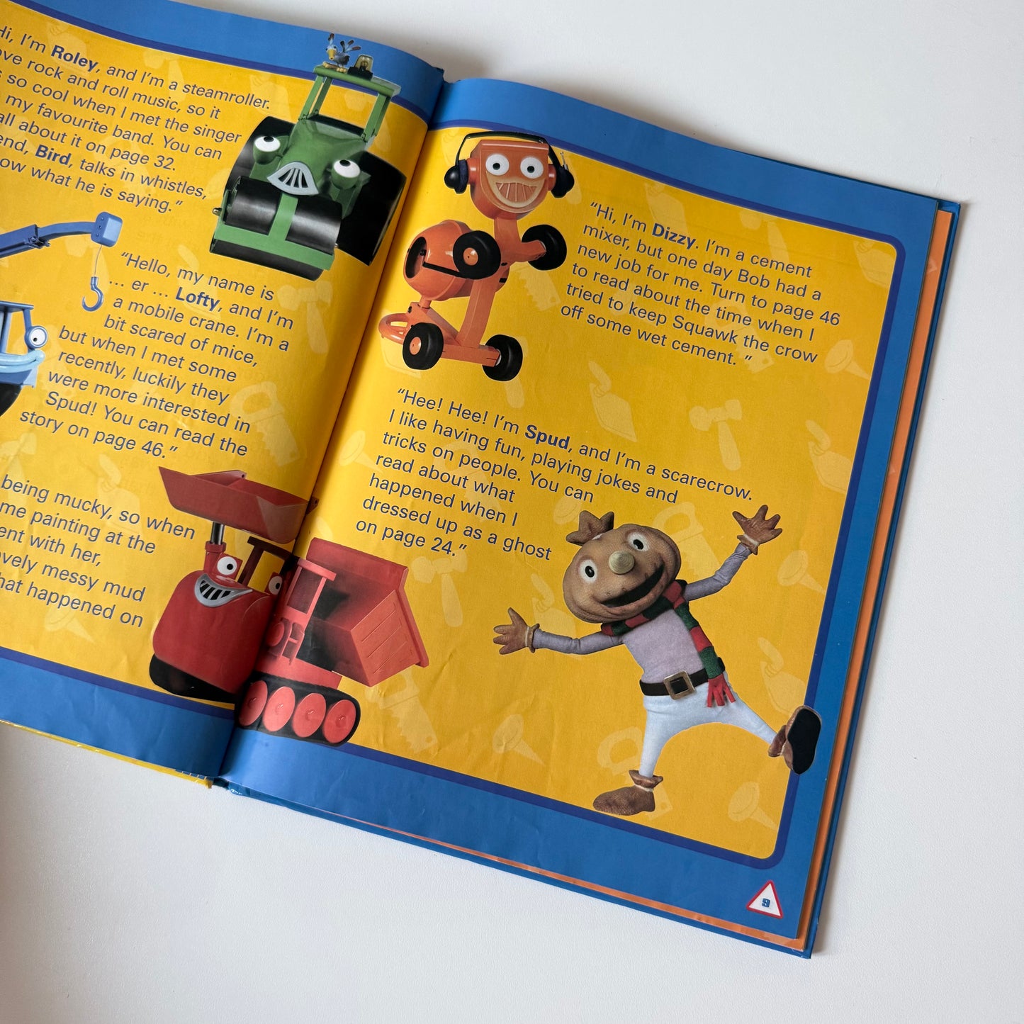 Vintage 2002 Bob the builder annual book