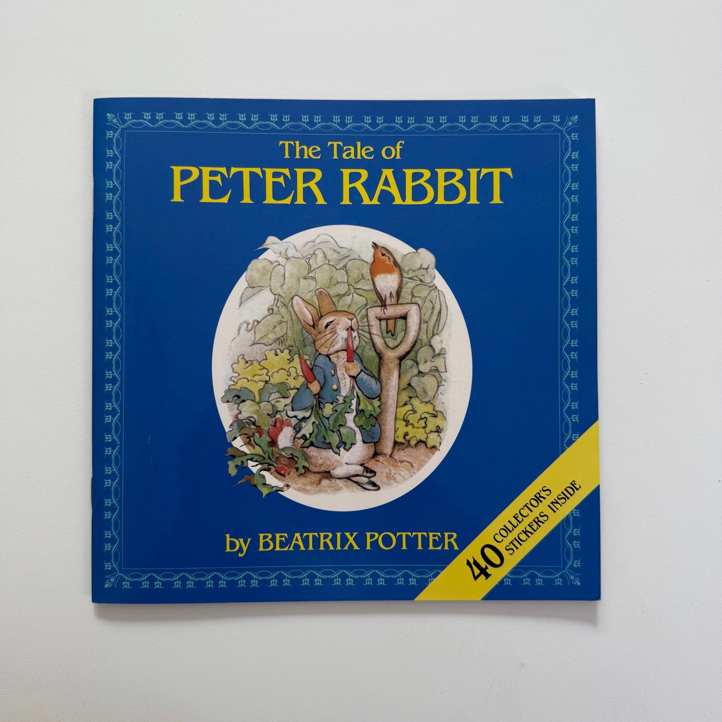 Vintage 1995 Peter rabbit story & sticker book
