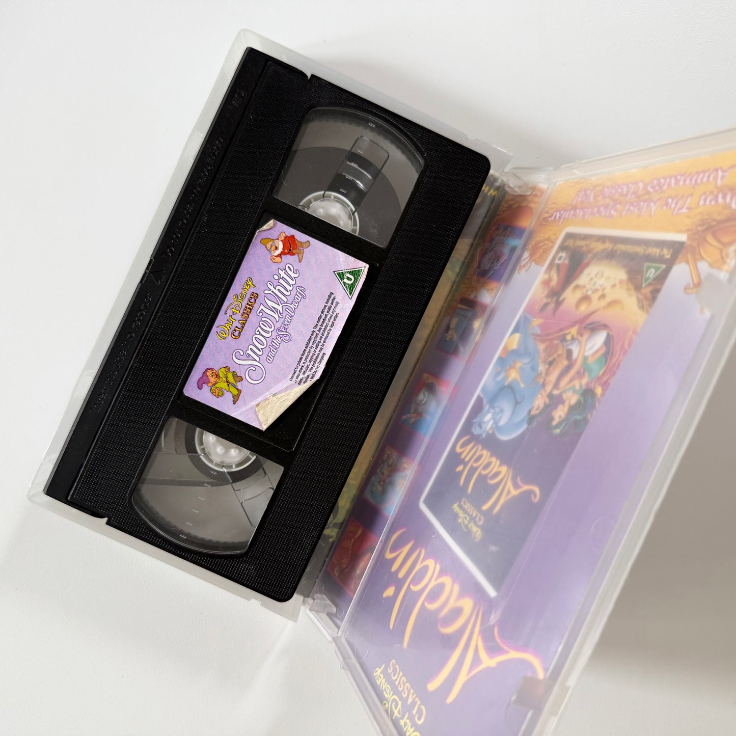 Vintage Disney Snow White vhs tape