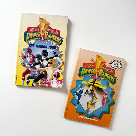 Vintage 1994 set of power rangers books