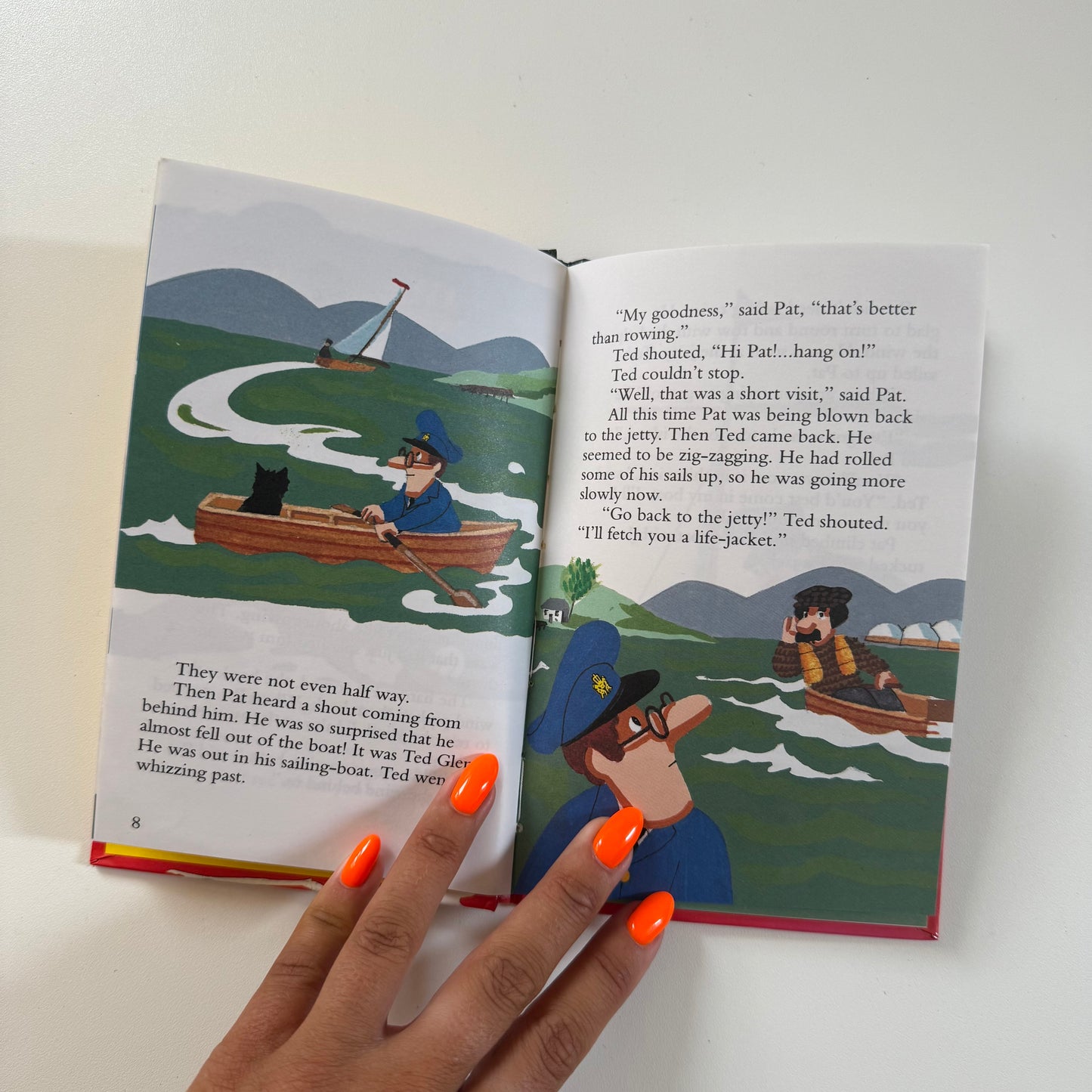 Vintage 1993 postman Pat book