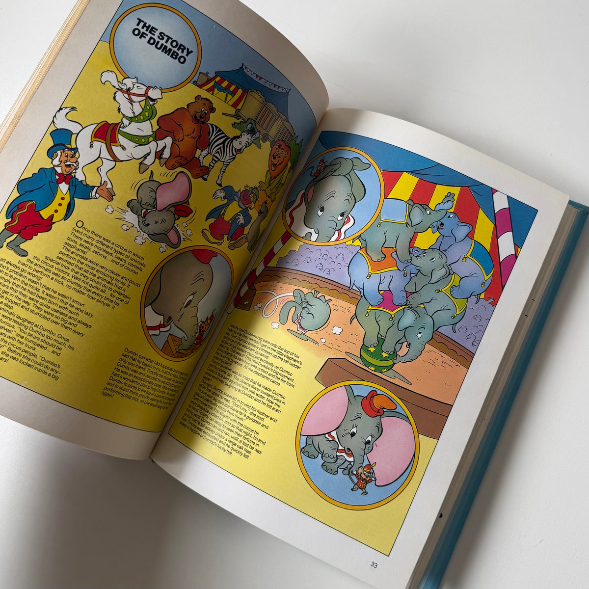 Vintage 1990 Walt Disney annual