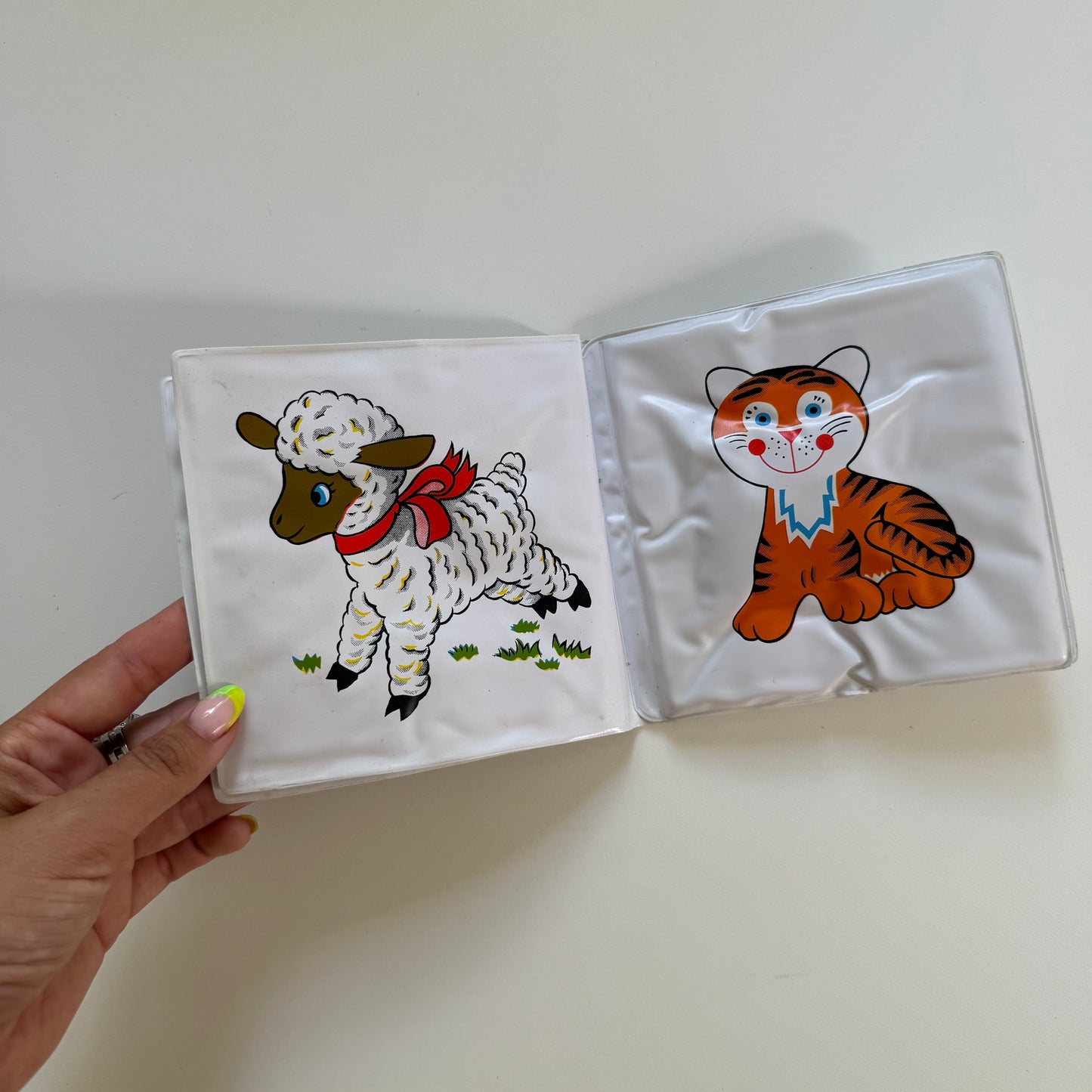 Vintage soft toddler book