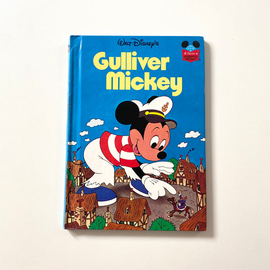 Vintage 1975 Disney gulliver mickey book