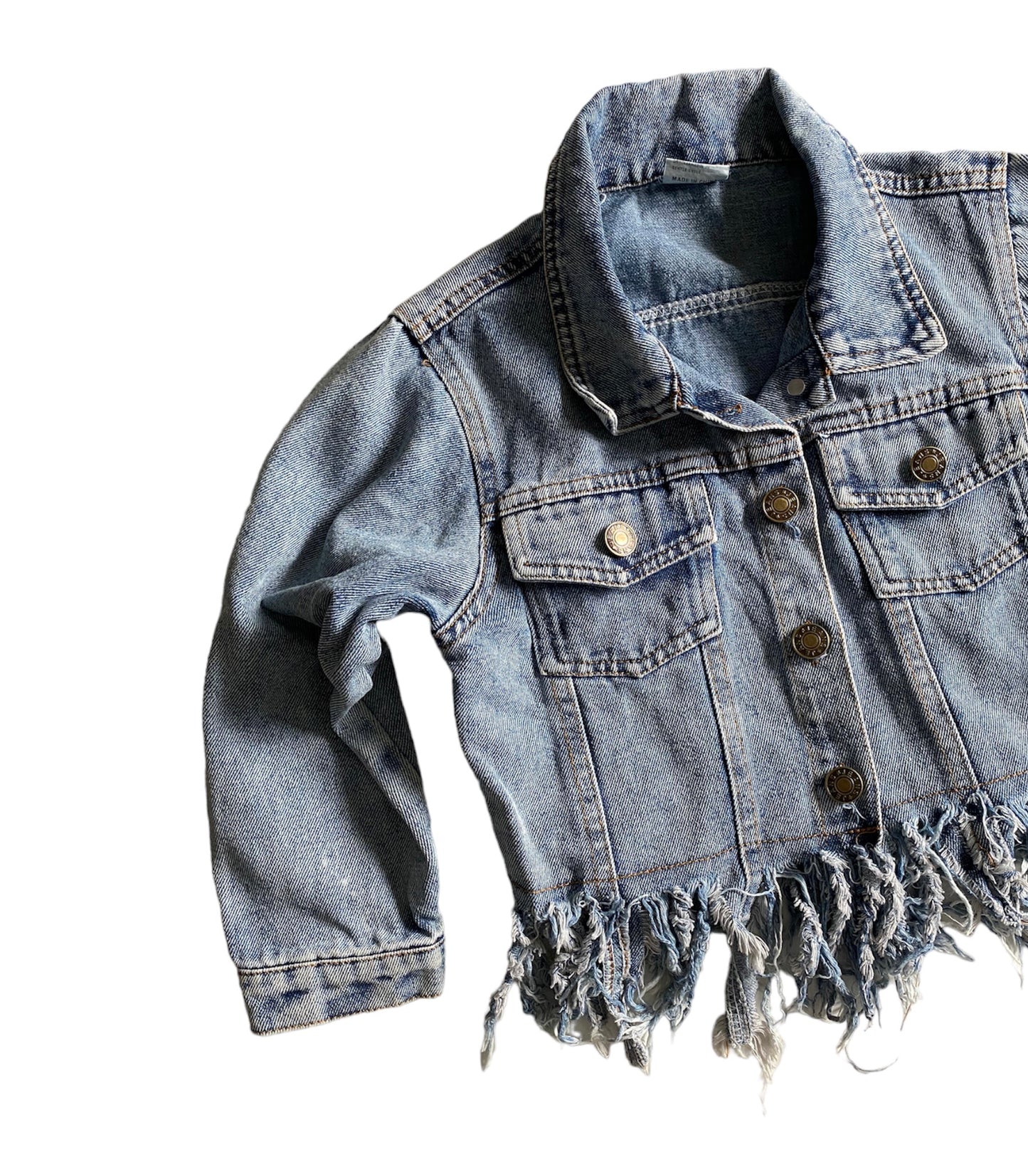 Festival denim jacket 5-6 years