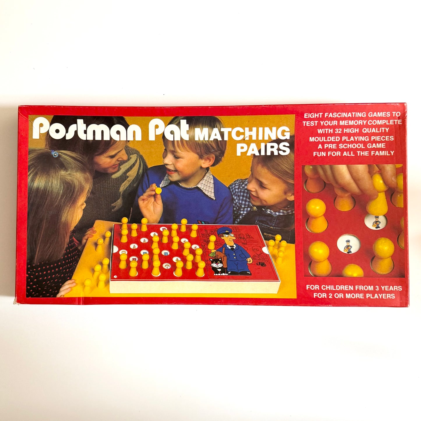 Vintage 1983 postman Pat matching pairs game