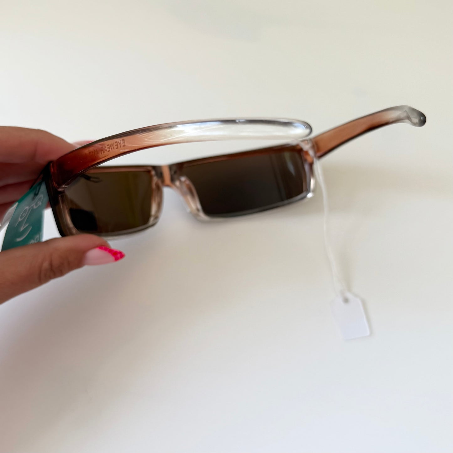 Vintage Y2K rectangular sunglasses